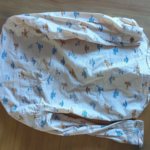 Jumping Beans Dinosaur Collard Shirt - Picture 6 of 6